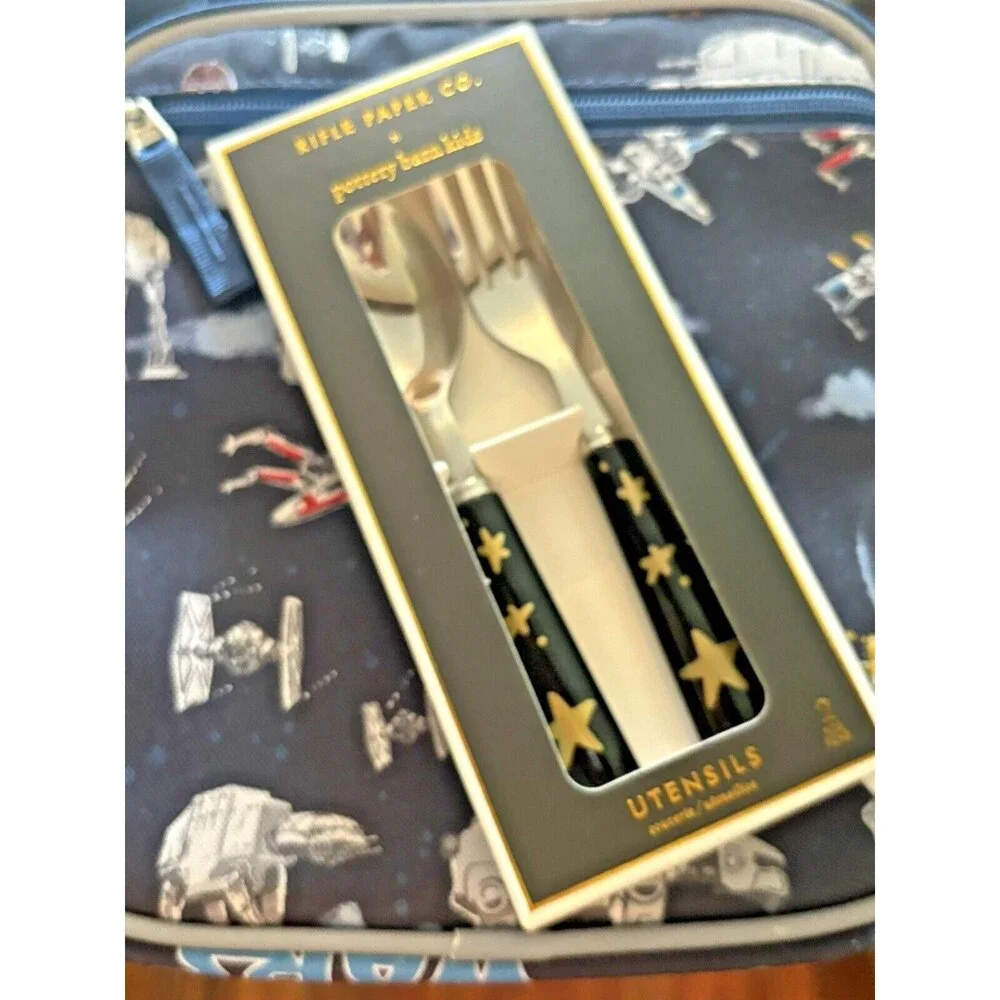 School Pottery Barn Disney LUNCH BOX BAG STAR WARS Solo Resistance grogu ,